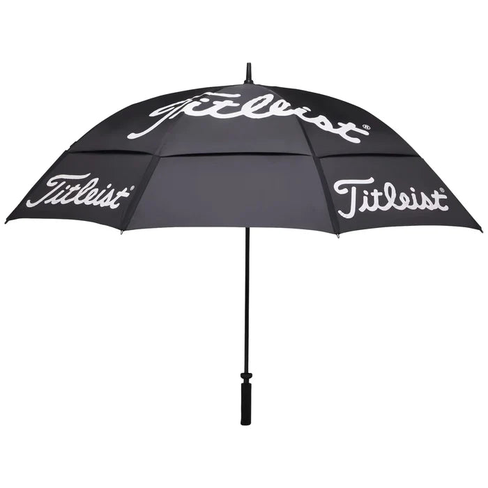 Titleist Tour Double Canopy Umbrella - Black/white