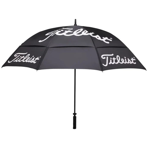 Titleist Tour Double Canopy Umbrella - Black/white