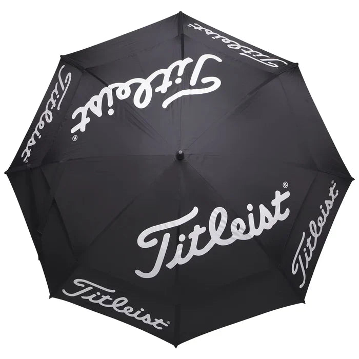 Titleist Tour Double Canopy Umbrella - Black/white