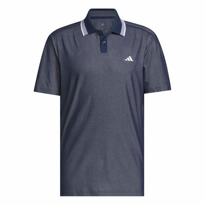 Adidas Ultimate 365 Tour Twistknit Pique Polo Shirt - Navy
