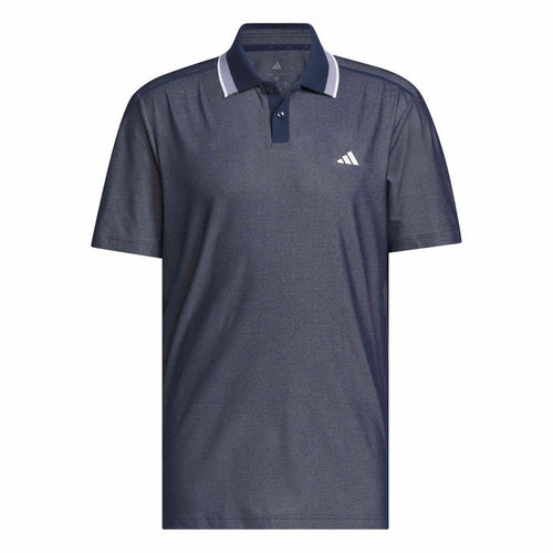 Adidas Ultimate 365 Tour Twistknit Pique Polo Shirt - Navy