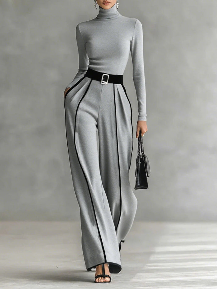 Vera - Elegant Set with Contrast Detail